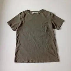 REMI RELIEF レミレリーフ 半袖ポケットTシャツ オリーブ L 日本製のサムネイル