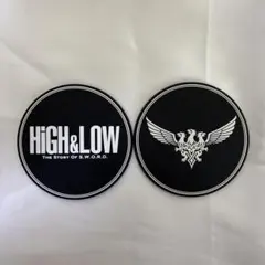 HIGH ＆ LOW しまむらコラボ コースター 雨宮兄弟