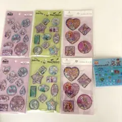 ウォーターシール　タイルシール　ディズニー　トイストーリー　セリア　7枚セット