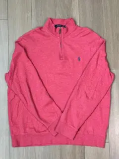 ラルフローレン　ハーフジップスウェット 長袖カットソー