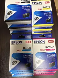 エプソン 純正インクカートリッジ IB07シリーズ4色3セットまとめ売り EPSON 純正インクカートリッジ IBシリーズ4色3セットまとめ売り - メルカリ