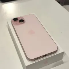 【美品】iphone15 ピンク 128GB 充電コード付