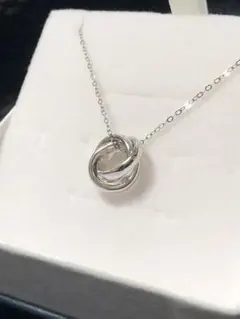 格安! 鑑別書付き! 天然ダイヤモンド ネックレス pt850