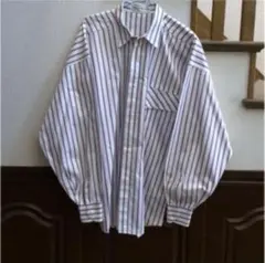 90'S レア Allego Vivace MILANO シャツ パープルのサムネイル