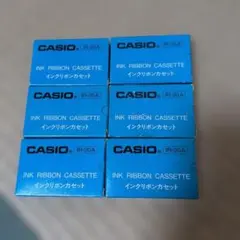 CASIO インクリボンカセット ワープロ用 IR-20A 6個セット