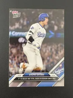 大谷翔平 2024 Topps now #763 400塁打記念カード