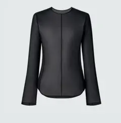 UNIQLO×MameKurogouchi シアークルーネックT ブラック