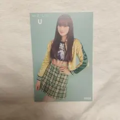 U タワレコ特典 ポストカード トレカ ラントレ ニナ NiziU NINA