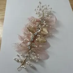 新品訳あり/ヘッドアクセサリー 七五三 発表会 ヘアアクセサリー 髪飾り ボンネ