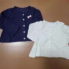 女の子　ユニクロ　カーディガン100　まとめ