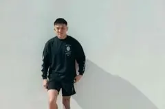 即完品 萩原京平 RVCA × KHI ロンT Black
