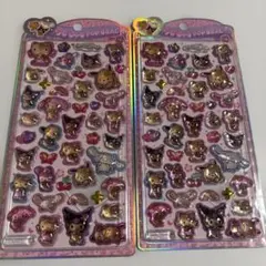 日焼けキティ　サンリオキャラクターズ　うるちゅるポップシール【正規品】