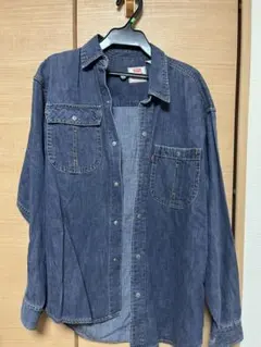 Levi's デニムシャツ Mサイズ ダークブルー