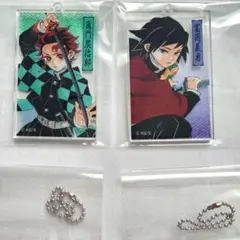 【鬼滅の刃】 富岡義勇 竈門炭治郎 アクリルキーホルダーコレクション 原作
