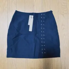 CECIL Mc BEE ミニタイトスカート 編み上げ