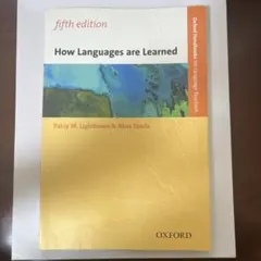 Fifth edition How Languages are Learned