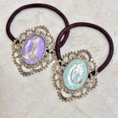 ディズニープリンセス　ヘアゴム　ラプンツェル　アリエル