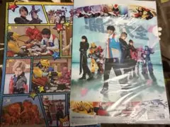 界戦隊ゼンカイジャー　セット　FLTクリアファイル　ゼンキラ　映画