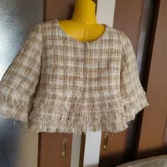 ✨新品美品✨ボレロ風ショートジャケット　ナノユニバース　サイズ36✨