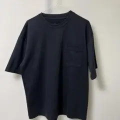 無印良品　ブラック Tシャツ Mサイズ ポケット付き