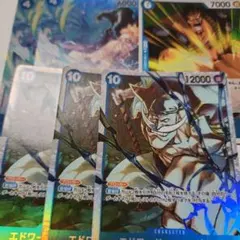 ワンピースカード マルコ 白ひげ ニューゲート ジョズ