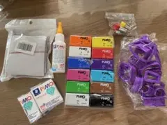 FIMO ポリマークレイ オーブン粘土 金銀シート