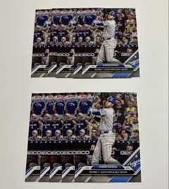 TOPPS NOW 大谷翔平　50/50HR記念カード　10枚セット　ドジャース