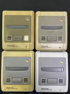 [ジャンク] スーパーファミコン 本体のみ 4台セット その①