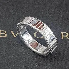 【新品】BVLGARI（ブルガリ）トゥボガス リング K18WG #8