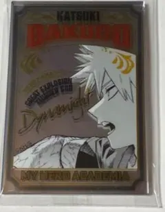 僕のヒーローアカデミア パブミラー風アクリルステッカー 爆豪勝己