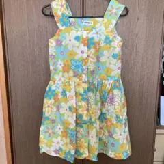 花柄ノースリーブワンピース 140
