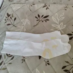 ホワイト滑り止め付きソックス S