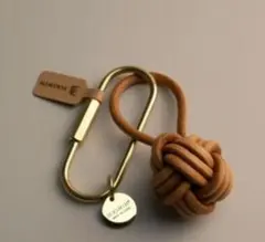 BLKSMTH レザーキーホルダー　ノットデザイン