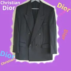 Christian Dior テーラードジャケット 濃グレー　L