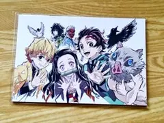 鬼滅の刃 全集中展 ポストカード 集合絵