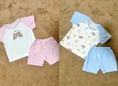 80センチ　未使用 夏パジャマ2点セット