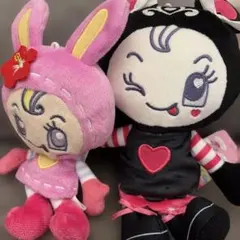 ナルミヤキャラクターズ リボンぬいぐるみ ベリエちゃん　デビリーちゃん