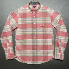 J.Crew マドラスチェック ボタンダウンシャツ S