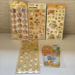 正規品　ポムポムプリン　シール　まとめ売り　カプセル　ぷっくりシール　おまけ付き