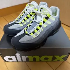 極美品 NIKE　エアマックス95OG　 2020　イエローグラデ27㎝