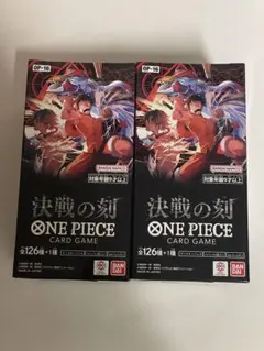 ONE PIECEカードゲーム 決戦の刻2BOX - メルカリ