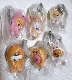 SKZOO つまんでつなげてますこっと vol.2 6個セット ガチャ スキズ