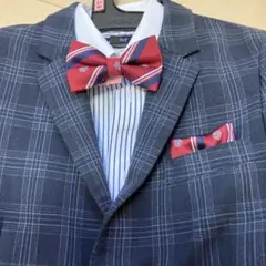 即日発送　キッズスーツ　男の子 130cm 卒園式　入学式　フォーマルスーツ