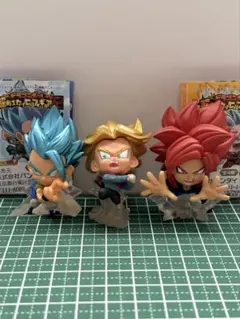 ドラゴンボール 超戦士カプセルフィギュア3体セット (ミニ冊子2冊付き)