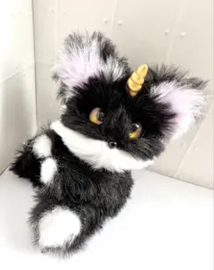 最終価格‼️海外作家様❤ぬいぐるみ　アートドール　テディベア　ネコ　ハンドメイド アートドール テディベア ぬいぐるみ 猫 ネコ 海外 アーティスト