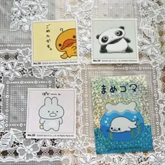 サンエックス　ステッカー　平成キャラ　4枚