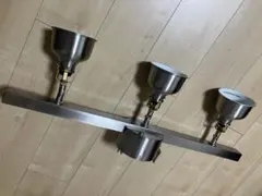IKEA ラーナルプ シルバー 3灯スポットライト シーリングライト 本体