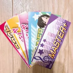 デレマス チケット風カード 6点セット 非売品 ③