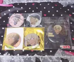 名探偵コナン 安室透 缶バッジ ちょいデカ