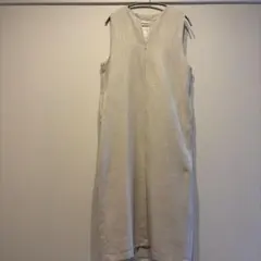 ナノユニバース　ノースリーブロングワンピース